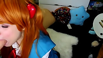 Performance Solo De Asuka: Roleplay Inspirada Em Evangelion Para Ganho Financeiro