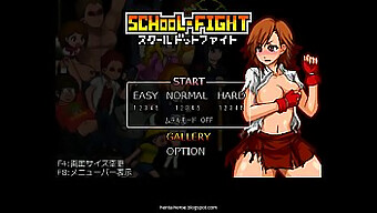 Hentai Gameplay With Cartoons And Gameplay In Okeyutei - School Dot Fight Ver.1.2