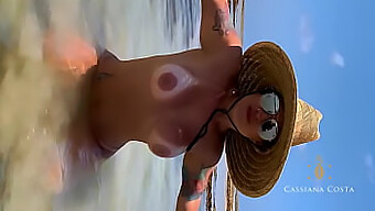 Una Milf Rubia Recibe Una Buena Comida De Coño De Un Chico Que Conoció En La Playa En Este Caliente Video De Cassianacosta.Com